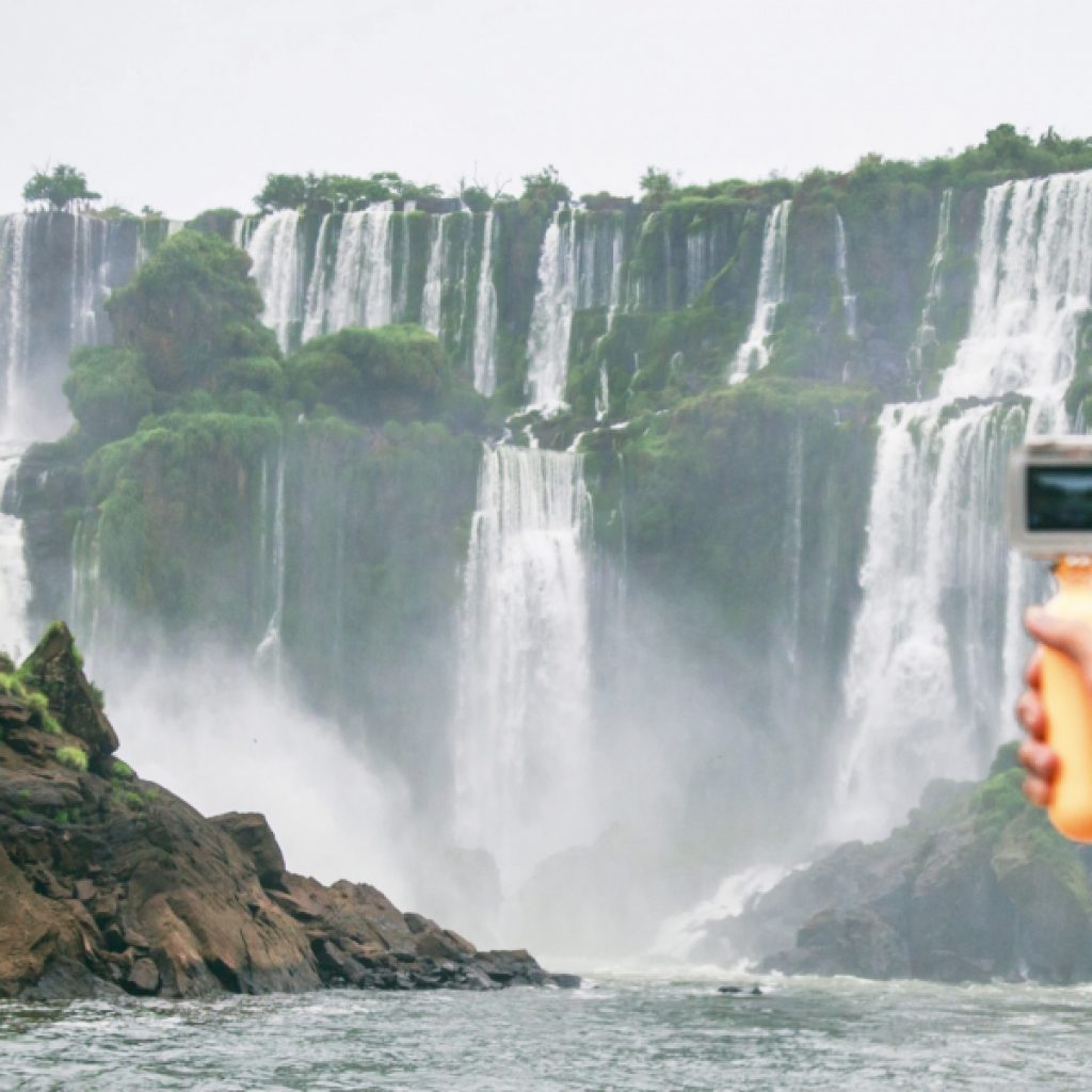 Adventure in Iguazu falls