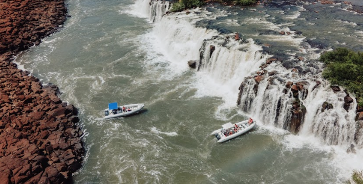 Excursion en bateau aux chutes d'Iguazu