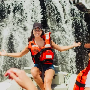 Abenteuer in Argentinien. Iguazu-Wasserfälle