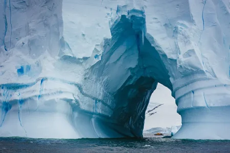 Antarktis Überquerung des Kreises